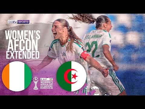 Ivory Coast vs Algeria | Women's Africa Cup of Nations EXTENDED HIGHLIGHT | 08/08/2026|beINSportsUSA