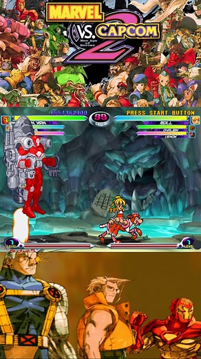 51K views · 1K reactions | Marvel vs capcom 2 #videogames #gaming #retrogaming #games #gamer | Ave Fenix KOF | Facebook