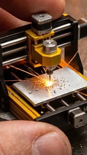 I Can't Believe This Tiny CNC Machine Works! 🤯 Miniature Engineering Magic | MechXplore