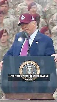 Donald Trump will be restoring names of military bases