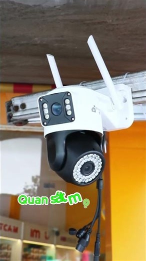 Installing the Yoosee 2-lens outdoor camera is extremely simple; it provides super sharp images, ...