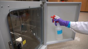 Cleaning CO2 Incubator Surfaces