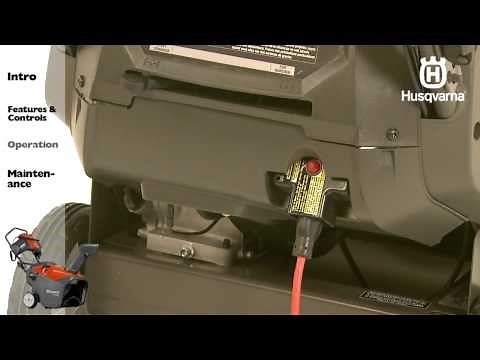 Husqvarna Snow Thrower | How to Use | Husqvarna Canada