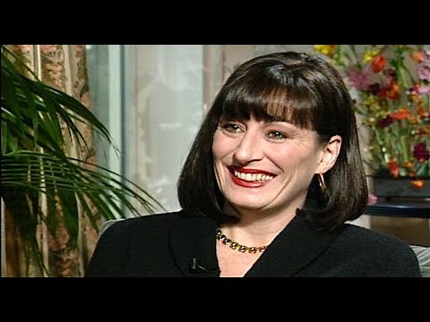 Rewind: 1991 interview with Anjelica Huston for "The Addams Family."