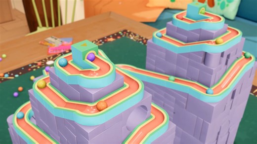 Cozy Marbles: A Cozy Marble Run Building Simulator Announced