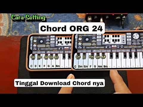 SETTING KUNCI ORG 24 PALING MUDAH | SETTING CHORD ORG 24