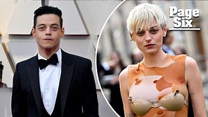 Rami Malek, 42, seen kissing Emma Corrin, 27, after rumored Lucy Boynton breakup: report