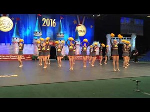 University of Minnesota 2016 UDA Finals Pom routine