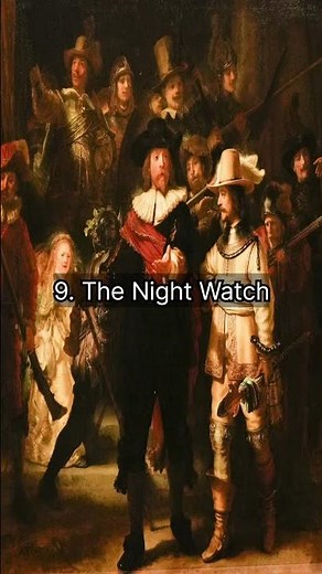 Top 10 Most Popular Paintings in the World 🌎 2025 | Famous Art Masterpieces Ranked