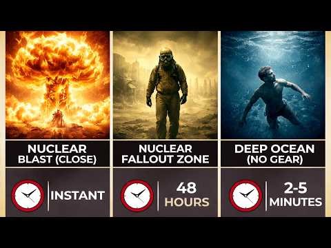 How Long Would You Survive in These Extreme Environments?