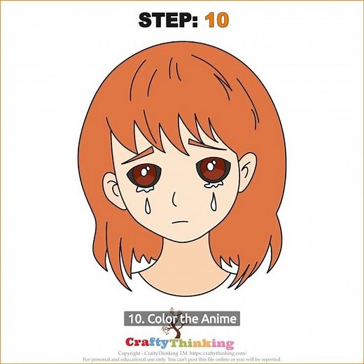 Draw Anime Tears Like a Pro in 10 Simple Steps: Beginner-Friendly Tutorial #Anime #shorts #viral