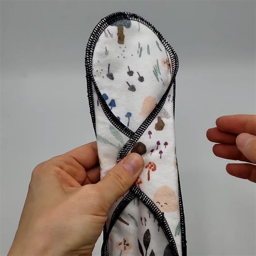 Organic Unbleached Cotton Flannel Reusable Pads Set, Menstrual Cloth Pad, Reusable Period Pads, Eco Friendly Gift, Zero Waste | Midi Pad - Etsy