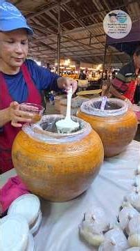 No matter how much we restock, it's always sold out! These traditional Thai desserts, like "Plakr...