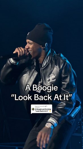 A Boogie Wit Da Hoodie 'Look Back At It' Live Performance