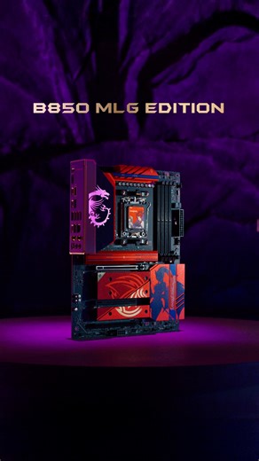 La placa base MSI B850 MLG EDITION con 𝓛𝓸𝓸𝓷𝓰 𝓝𝓲𝓪: La princesa dragón a la cabeza, la victoria siempre estará a tu alcance🐲👑 | MSI Gaming