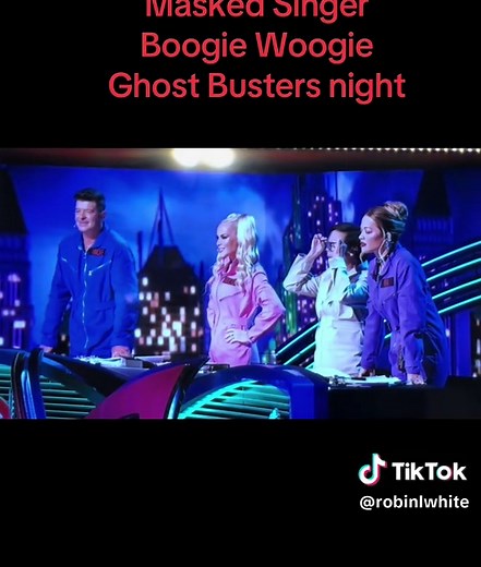 Masked Singer: Boogie Woogie Tribute to Ghostbusters