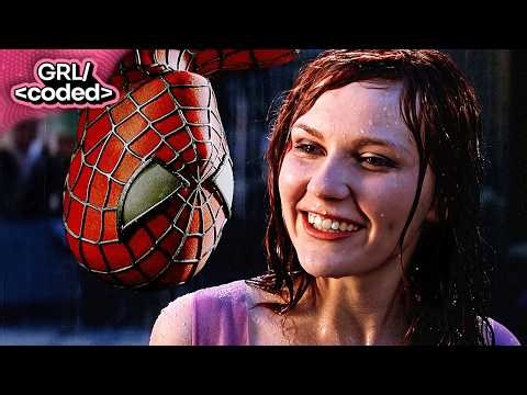 spider-man (2002) - spider-man and mj's most iconic kiss