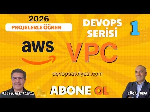 Projelerle DevOps Öğren #1 | AWS VPC Temelleri (Sıfırdan Anlatım) | AWS Network Eğitimi