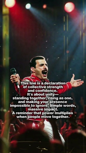 United and Unstoppable: A Legendary Queen Lyric