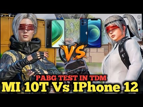Mi 10T Full Pabg Test In 2025 || iPhone 12 Full Pabg Test IPhone 12 Vs Mi 10T