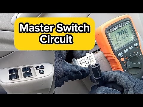 How To Test a Master Window Switch & Door Lock Circuit Test, Find Shorts, Corrosion & Burnouts Fast!