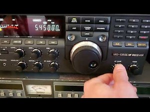 JRC NRD-535 vs Icom IC R-75 - RAF Volmet on 5,450 khz