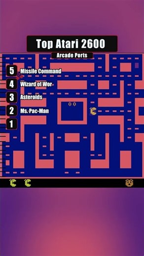 Our Top 5 Atari 2600 Arcade Ports