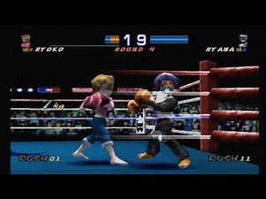 Sang Retires/ Ryoko Ranking Mode - KickBoxing Gameplay #6 (PS1)