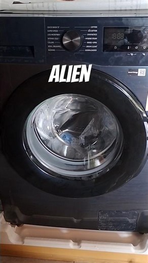 Alien washing machine ke andar#funny#ytshorts