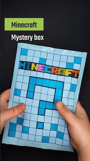 DIY Minecraft Mystery Box – What’s Inside?