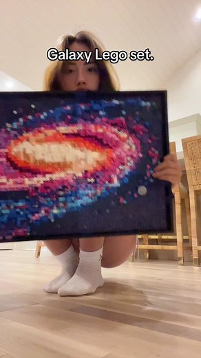 Tag someone who needs this lego set. I also changed my hair🥳 #lego | galaxy lego set