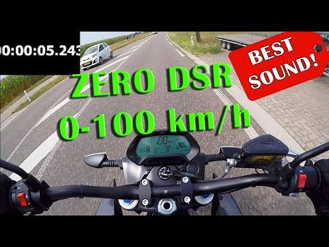 0-100 acceleration Zero DSR (2017)
