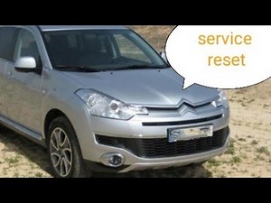 Reset della spia del service della Citroen C-Crosser
