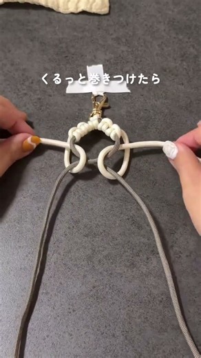 【100均DIY】セリアの材料でできる！おしゃれなお花スマホハンドストラップ #イライラしない子育て #掃除 #主婦