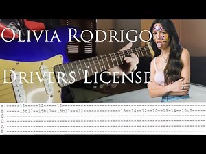 Olivia Rodrigo // drivers license (Guitar Tabs)