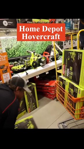 DIY Hovercraft Project with Home Depot Leaf Blowers