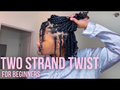 Two Strand Twist Tutorial | BEST Protective Style for Length Retention