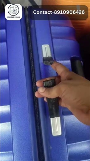 trolley bag handle repair#trolleybagrepair