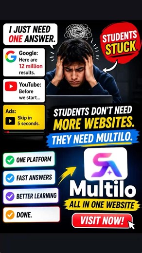 Student Problems? One Website Solves Everything! 🤯 | Multilo AI