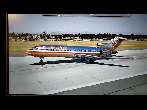 B727 takeoff from KLAX ✈️🔥