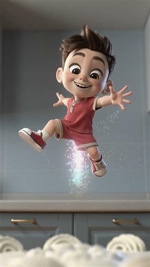 Epic Cake Jump Challenge TIME LIMIT EXTREME! 🎂✨ #kidsfun #cakejump #familyfriendly #shorts