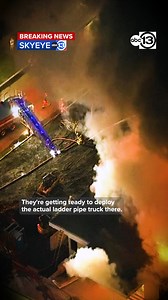 14K views · 108 reactions | Breaking News: Skyeye13 over a house in west Houston engulfed in flames, unclear if any injuries have been reported. | ABC13 Houston | Facebook