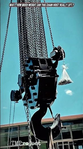 100 Ton Chain Hoist Machine : How Industrial Lifting Is Tested