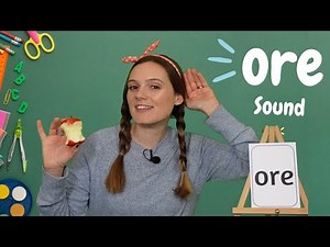 'ore' Sound | Learn Phonics | 'ore' words | Learn to Read | British Teacher | Trigraph