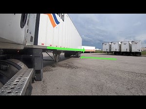 Truck Backing Episode 9: The Hangman Setup - How to avoid reversing your trailer to the blindside
