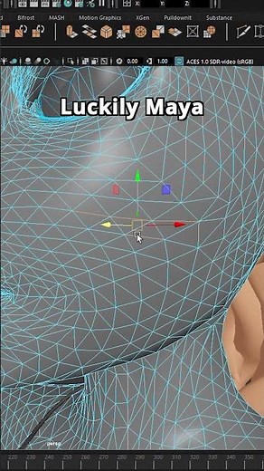 Fix Triangulated Mesh in Maya Using Quadrangulate for Clean Topology