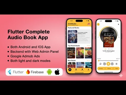 Audio Book App android | Audio app source code
