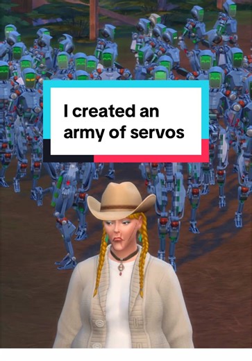 Creating an Army of Servos in Sims 4