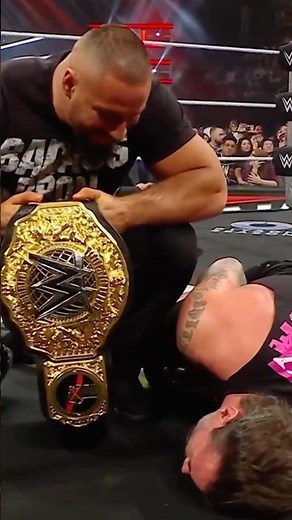 Oh things just got real. 🫣 #WWERaw