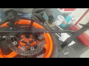 (1) Montar / desmontar neumatico moto